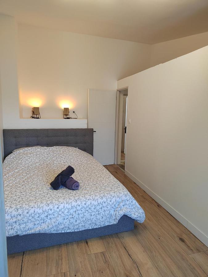 Moderne Et Chaleureux Duplex En Centre-Ville 圣让德韦达 外观 照片
